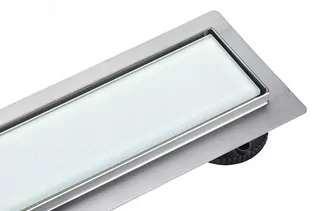G-Drain Next Odtok 60 cm so skleneným panelom Milky
